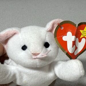 Ty Beanie Baby Flip the Cat With Tags 1999 - With Tag errors - NEW
